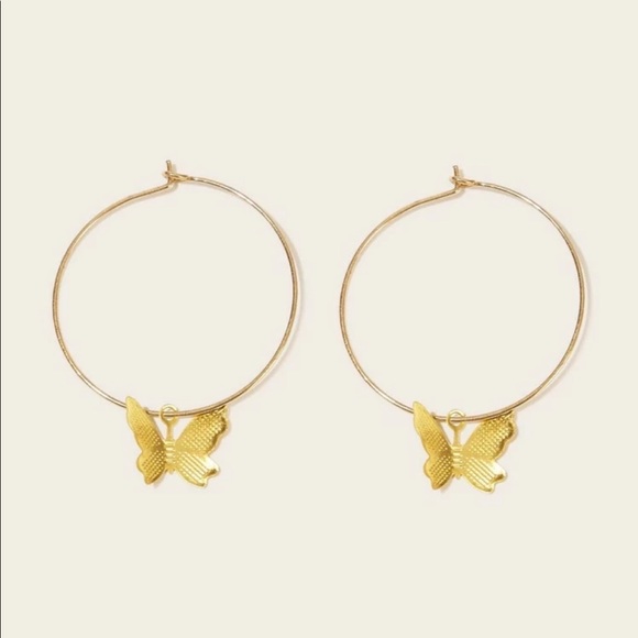 Butterfly Hoops - Picture 2 of 5